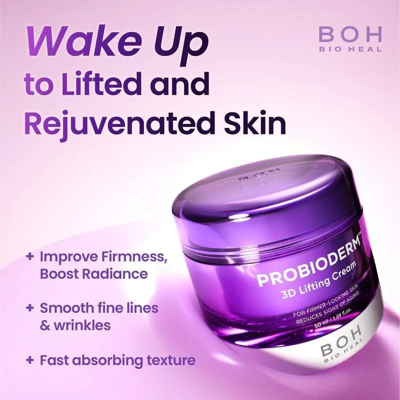 New✨🔥Final 3 Hours ：HOT SALE 50% OFF！！！3D Lifting Night Cream | 17-Peptide Complex & Probiotics I Anti-Aging, Wrinkles